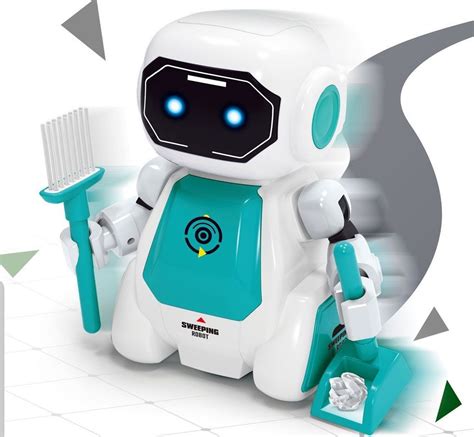 Детска играчка Sweeping Robot - Робот чистач, син | Отлична цена | Ozone.bg