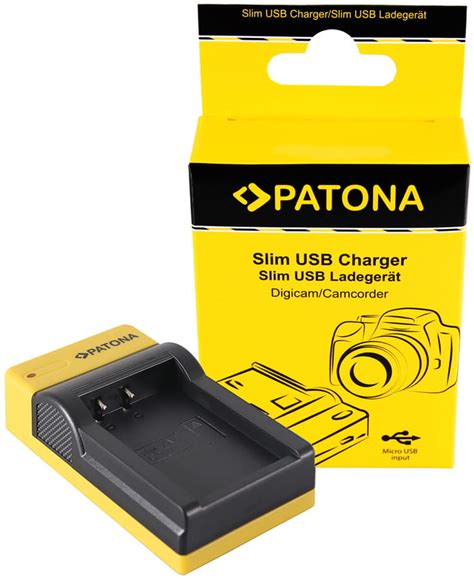 Adowarka Patona Slim Micro Usb Do Canon Lp E Fotoforma Pl