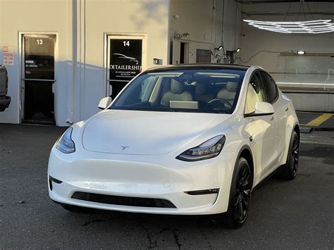 2020 Tesla Model Y (Multicoat White) — DETAILERSHIP™