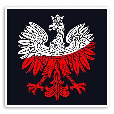 X Cm Poland Eagle Vinyl Stickers God O Polski Polish Laptop