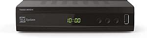 Telesystem DECODER T2 TS6822 TWIN PVR Nero Amazon It Elettronica