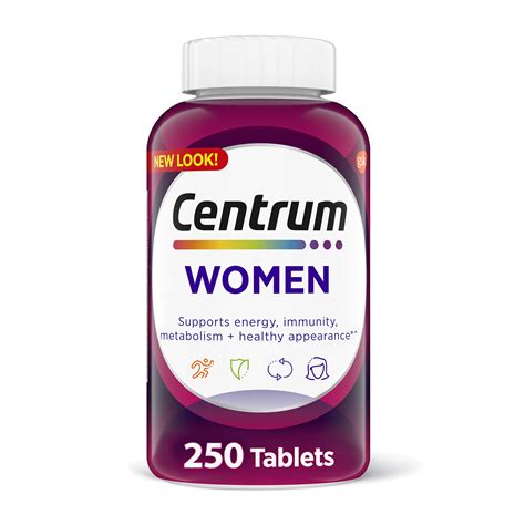 Centrum Multivitamin For Women Multivitamin Multimineral Supplement