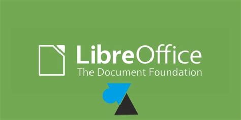 Télécharger et installer la suite bureautique LibreOffice