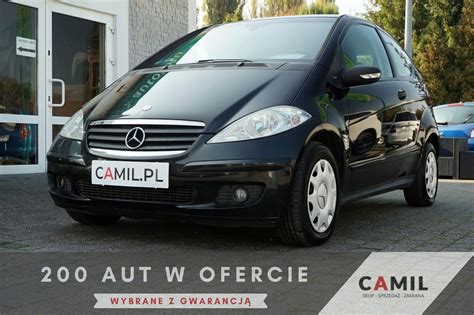 Mercedes A 150 1,5 Benzyna 95 KM, Zarejestrowany - 12741156403 ...