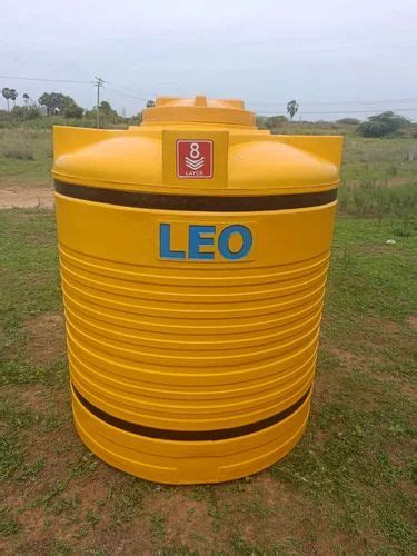 Water Tank Leo Layer Copper Roto Mould Tank Manufacturer From Padappai