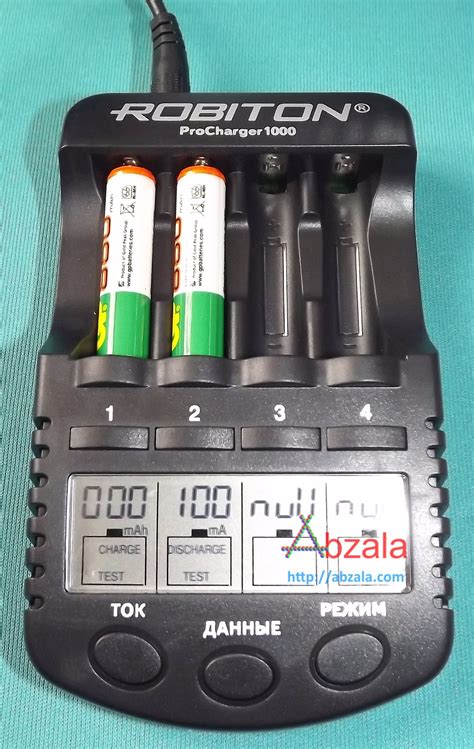 Обзор зарядного устройства ROBITON ProCharger 1000
