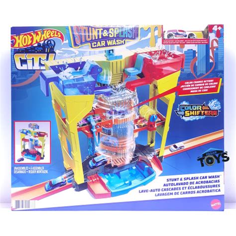 Jual Hot Wheels Stunt Splash Car Wash Playset Mattel Jakarta Utara Pasar Toys Tokopedia