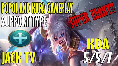 Popol And Kupa Support Gameplay 2020 Best Build Support Build