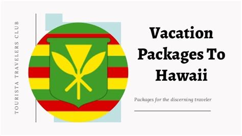 Vacation Packages To Hawaii | PPT