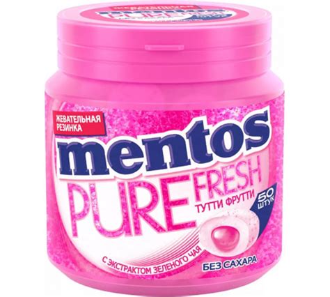 Mentos Gumă de mestecat Pure Fresh Tutti Frutti 100 gr în Chișinău