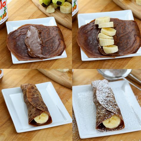 Liv Life Chocolate Nutella Banana Crepes