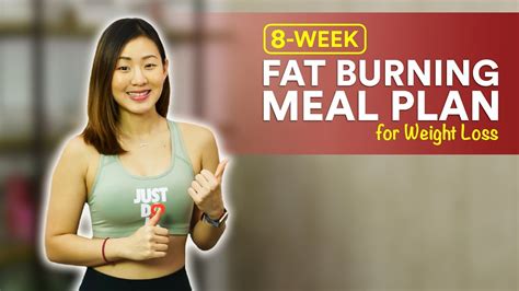 8 Week Fat Burning Meal Plan To Lose Weight Full Recipes Joanna Soh Youtube