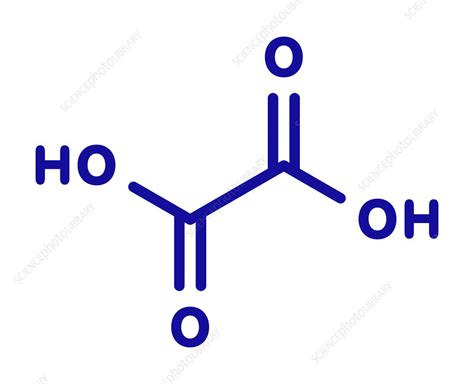 Oxalic Acid Molecule Stock Image C0457845 Science Photo Library