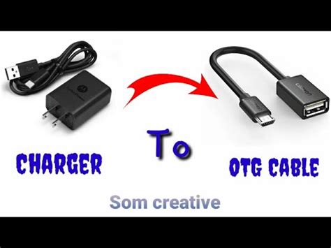 How Make Otg Cable Within Minutes Sida Loo Sameeyo Otg Cable Youtube