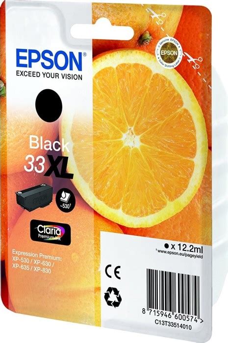 Epson Tinte 33XL Schwarz Ab 19 90 2023 Preisvergleich Geizhals