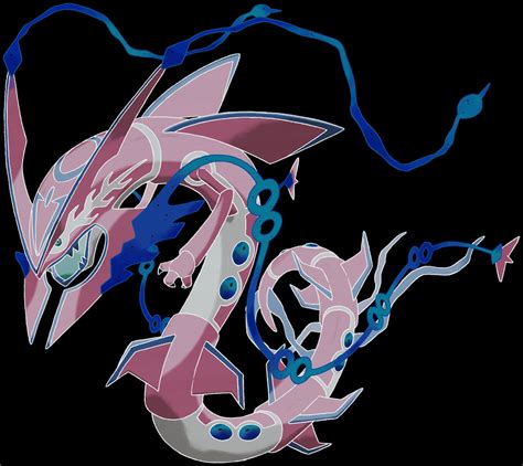 mega rayquaza recolored by Pokeben10 on DeviantArt