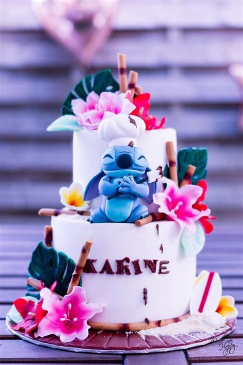 Stitchs Cake Anniversaire Disney Idée Gateau Anniversaire Beaux