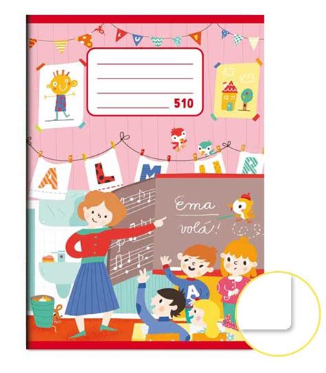 Zošit 510 • 10 listový • nelinkovaný • Škola – Notes Slavošovce
