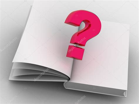 The book and question. — Stock Photo © Tatiana53 #7837413