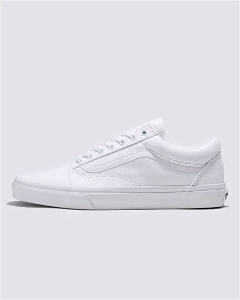 Old Skool White Vans Mens Sale