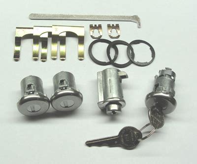 64 65 GM Doors Glove Trunk Lock Set PY200A Max Performance