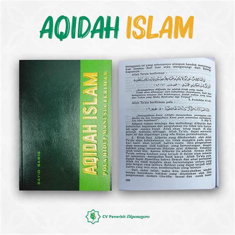 Jual Buku Aqidah Islam Pola Hidup Manusia Beriman Sayid Sabiq Rukun