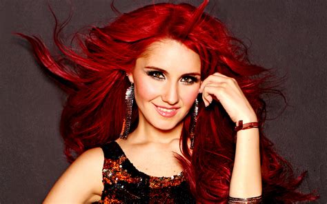 Download Wallpapers Dulce Maria Mexican Singer Photoshoot Portrait