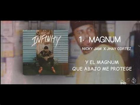 Magnum Nicky Jam X Jhay Cortez Letra Lyrics YouTube