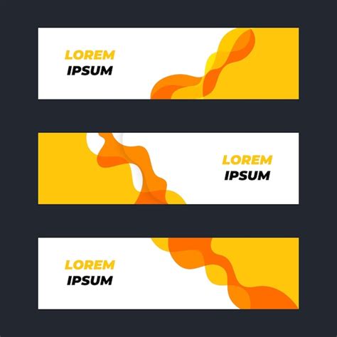 Premium Vector | Simple banner design template