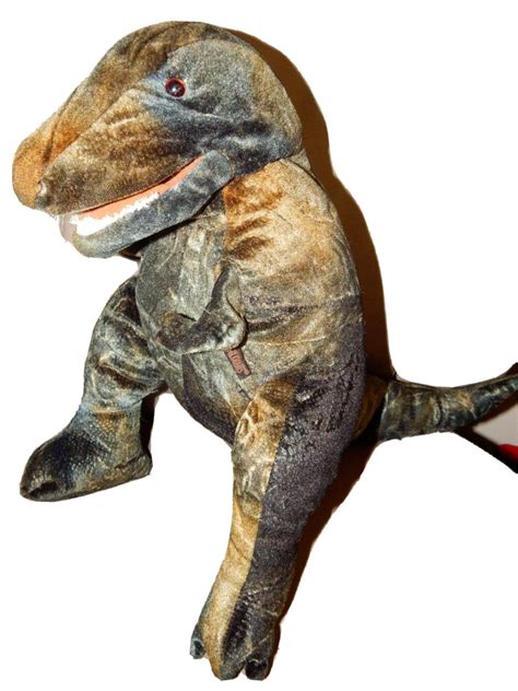 Folkmanis 15” Hand Puppet Tyrannosaurus Rex Trex Plush Full Body