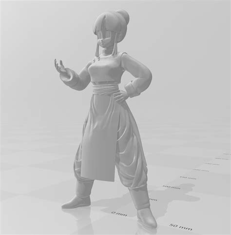 Stl File Chi Chi Adult Dragon Ball 3d Model・template To Download And 3d Print・cults