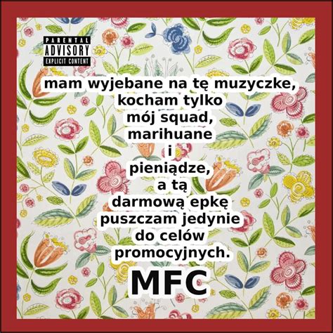 Mfc Mam Wyjebane Na T Muzyczk Kocham Tylko M J Squad Marihuan I