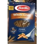 Barilla Whole Grain Penne Calories Nutrition Analysis More Fooducate