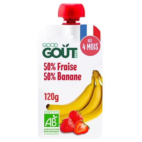 Pur E De Fruits Boire B B D S Mois Fraise Banane Sans Sucres