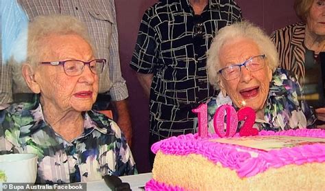 Australias Oldest Identical Twins Celebrate Their 102nd Birthday In