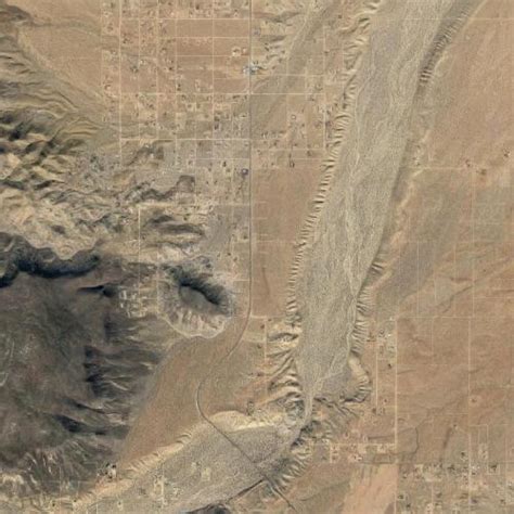 1992 Landers earthquake epicenter in Landers, CA (Google Maps)