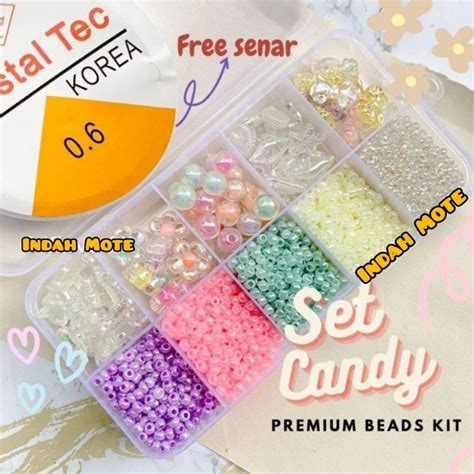 jual diy diy manik manik set aesthetic  set diy manik manik manik