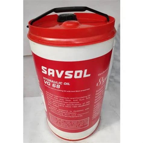 Heavy Vehicle Litre Savsol Vg Hydraulic Oil For Automobile