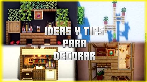 IDEAS SENCILLAS Para DECORAR Tu Mundo SURVIVAL YouTube