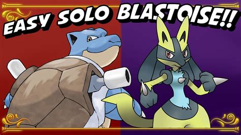 Easy Solo The Star Blastoise Tera Raid Youtube