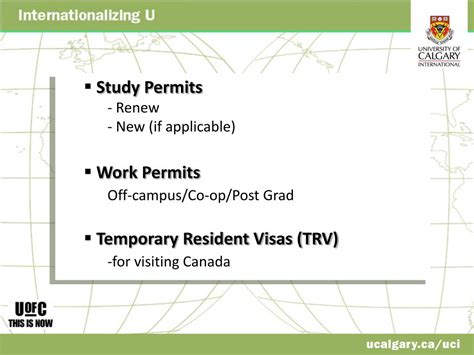 Ppt Study Permits Renew New If Applicable Work Permits Off