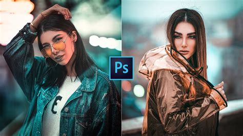 Pro Orange And Teal Color Grading Photoshop Tutorial [ Free Preset