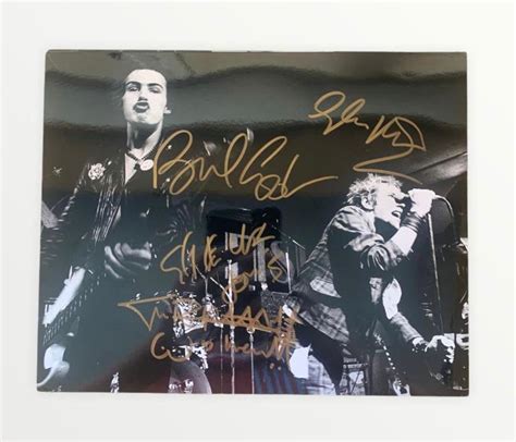 Sold Price The Sex Pistols Fully Signed Photograph Certified Invalid Date Gmt