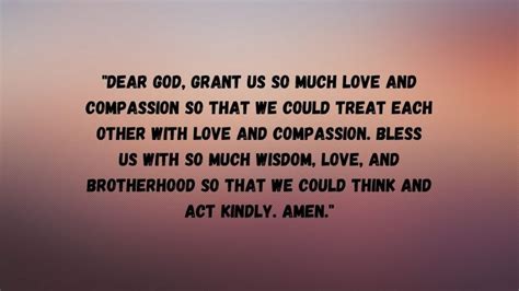 13 Powerful Prayer For Kindness Compassion And Generosity