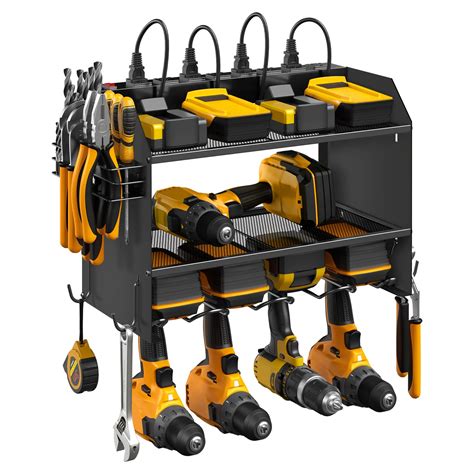 Amazon Cccei Modular Power Tool Organizer Wall Mount With Charging