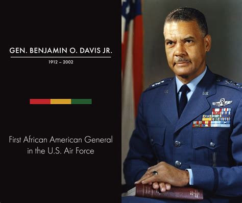 Celebration Of Black History Month Gen Benjamin O Davis Jr 5th Air Force Article Display