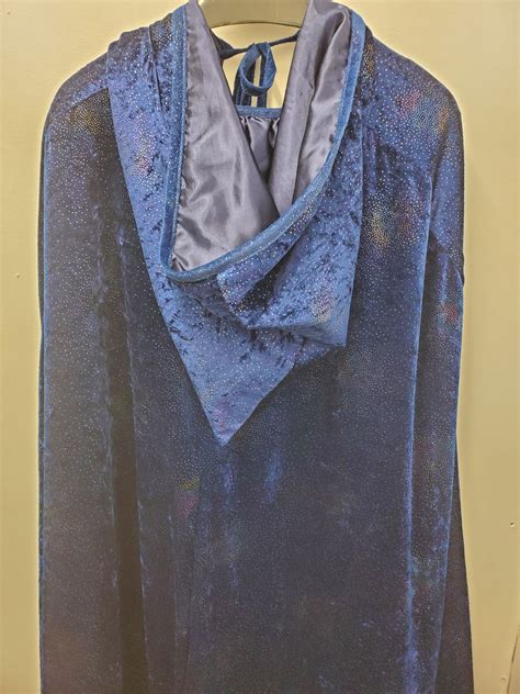 Blue Glitter Cape | Theatre Garage