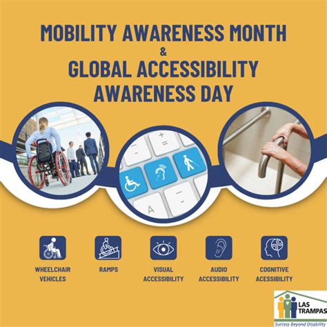 Mobility Awareness Month And Global Accessibility Awareness Day Las Trampas