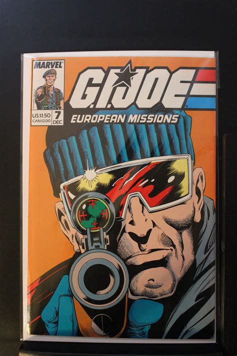 G I Joe European Missions Comic Books Copper Age Marvel