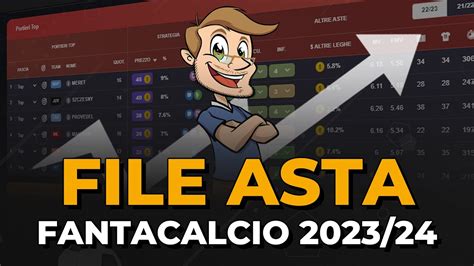 FILE EXCEL ASTA FANTACALCIO 2023 24 Ecco Il TOOL DEFINITIVO Fantalab